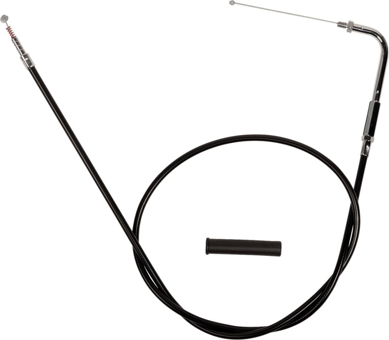Drag Specialties Black Vinyl Cable Fits Harley-Davidson Dyna, Softail, Sportster, Touring Models 1988-1995