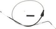 Drag Specialties Stainless Braided Idle Cable Fits Harley-Davidson Touring Models 2002-2007