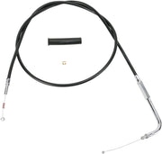 Drag Specialties Black Vinyl Cable Fits Harley-Davidson Dyna, Softail, Sportster, Touring Models 1988-1995