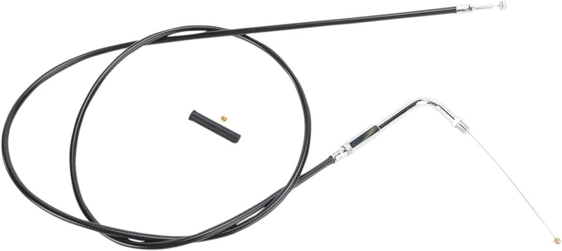 Drag Specialties Black Vinyl Cable Fits Harley-Davidson Dyna, Softail, Sportster, Touring Models 1988-1995