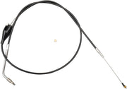 LA Choppers Black Vinyl Braided Handlebar Idle Cable Alternate Length Ape Hanger 45,5 cm - 51 cm (18" - 20") 45.5 cm - 51 cm