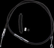 Drag Specialties High-Efficiency Black Vinyl Clutch Cable Fits Harley-Davidson Softail, Touring Models 1987-2006
