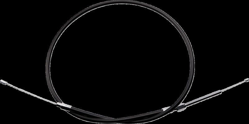 Drag Specialties High-Efficiency Black Vinyl Clutch Cable Fits Harley-Davidson Sportster Models 1971-1985
