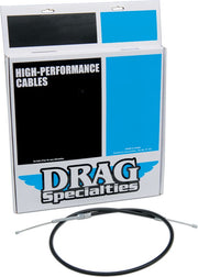 Drag Specialties High-Efficiency Black Vinyl Clutch Cable Fits Harley-Davidson Sportster Models 1971-1985