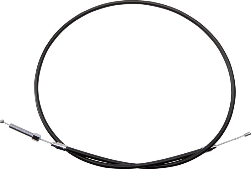 Drag Specialties High-Efficiency Black Vinyl Clutch Cable Fits Harley-Davidson Touring Models 1983-1986