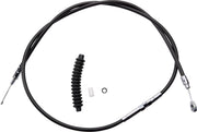 Drag Specialties High-Efficiency Black Vinyl Clutch Cable Fits Harley-Davidson Dyna, Softail, Sportster, Touring Models 1986-2013