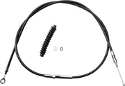 Drag Specialties High-Efficiency Black Vinyl Clutch Cable Fits Harley-Davidson Dyna, Softail, Sportster, Touring Models 1986-2013