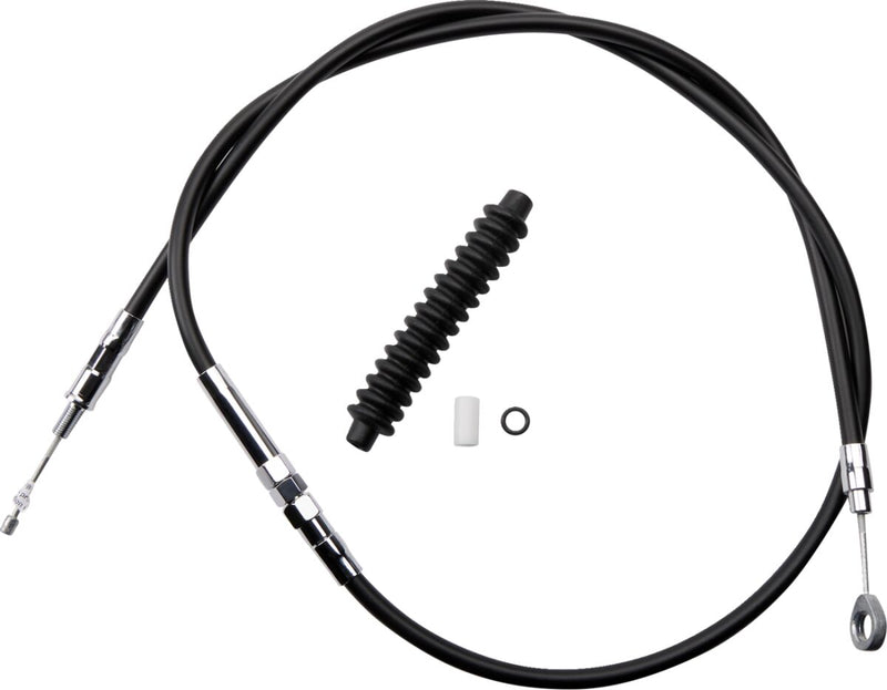 Drag Specialties High-Efficiency Black Vinyl Clutch Cable #4321700HE