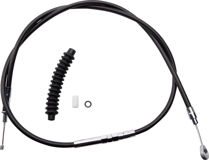 Drag Specialties High-Efficiency Black Vinyl Clutch Cable Fits Harley-Davidson Sportster Models 2005-2022
