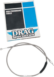 Drag Specialties High-Efficiency Braided Stainless Steel Clutch Cable #5321600HE