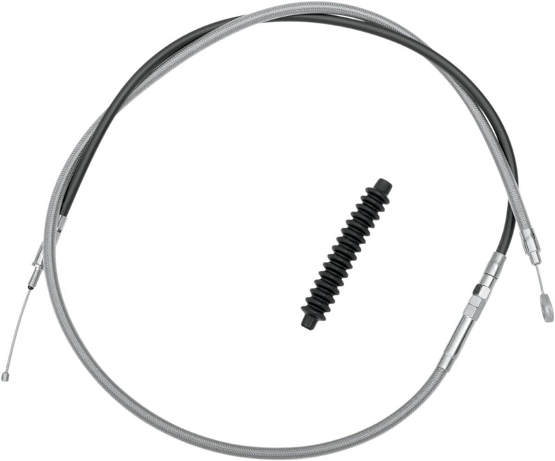 Drag Specialties High-Efficiency Braided Stainless Steel Clutch Cable #5322406HE