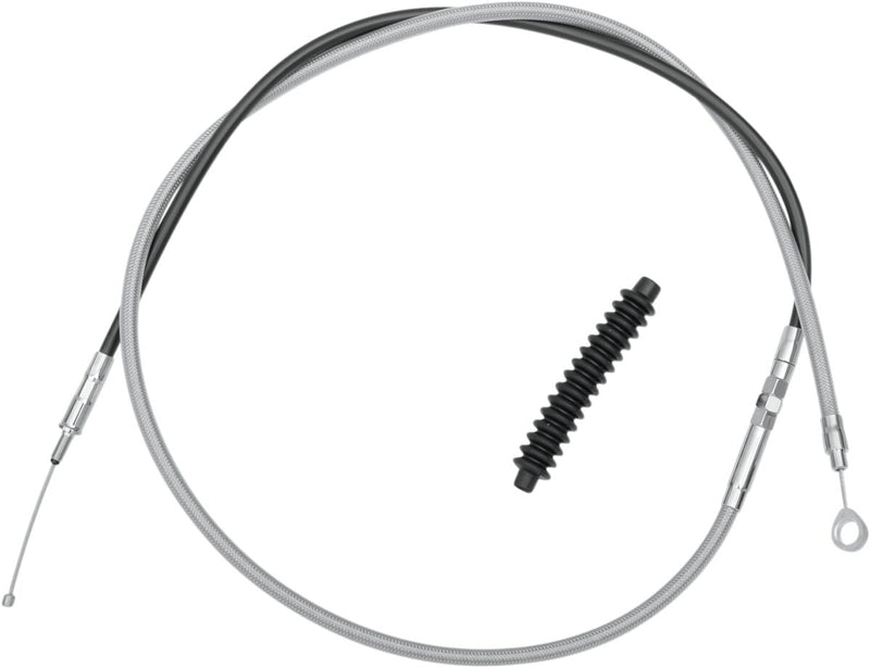 Drag Specialties High-Efficiency Braided Stainless Steel Clutch Cable #5322408HE