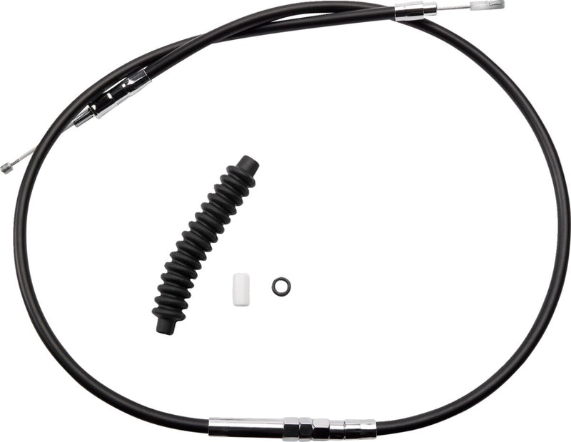 Drag Specialties High-Efficiency Black Vinyl Clutch Cable #4321952HE