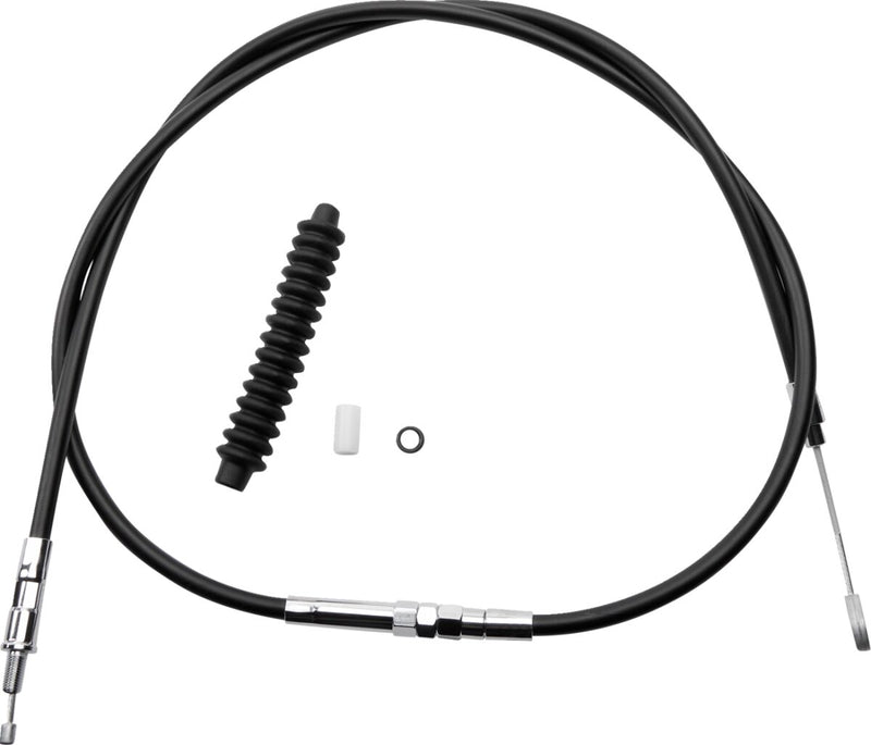 Drag Specialties High-Efficiency Black Vinyl Clutch Cable #4320180HE