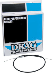 Drag Specialties High-Efficiency Black Vinyl Clutch Cable Fits Harley-Davidson Sportster Models 1971-1985