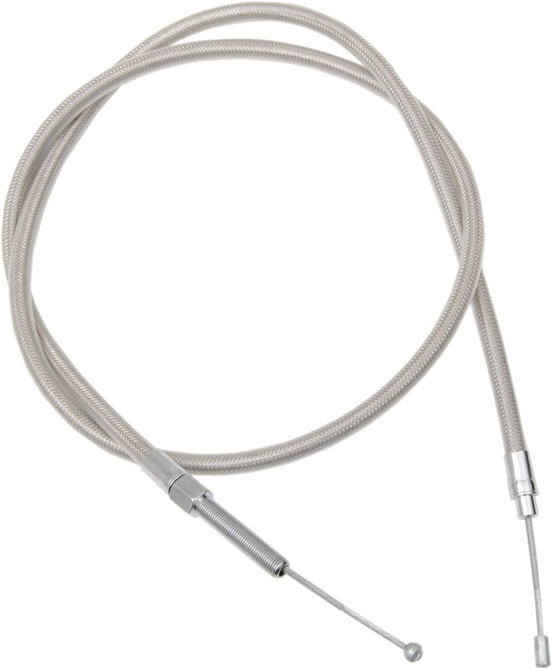Drag Specialties High-Efficiency Braided Stainless Steel Clutch Cable #5320655HE