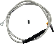 Stainless Steel Braided Clutch Cable Dyna,
Softail,
Touring