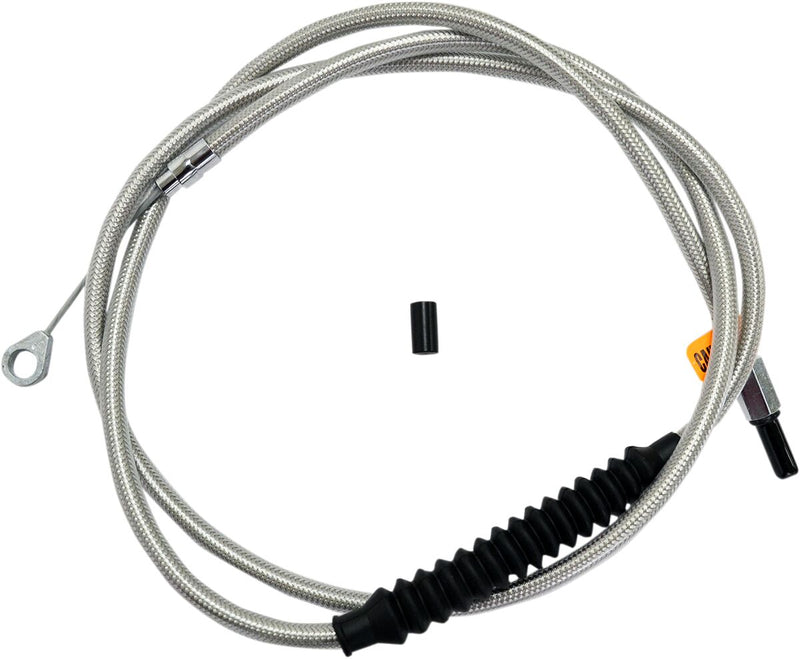Stainless Steel Braided Clutch Cable Dyna,
Softail,
Touring