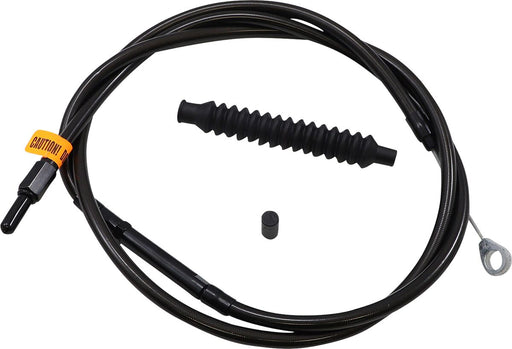 LA Choppers Midnight Braided Clutch Cable Black Alternate Length