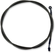 LA Choppers Midnight Braided Clutch Cable Black Alternate Length