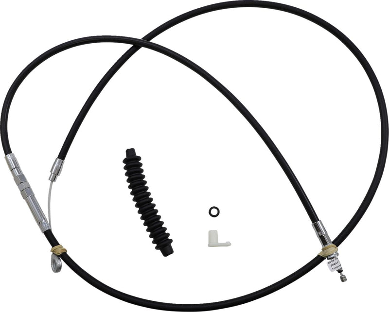 Drag Specialties High-Efficiency Black Vinyl Clutch Cable Fits Harley-Davidson Sportster Models 2011-2017
