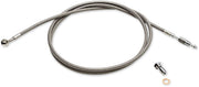 LA Choppers Hydraulic Clutch Line Chrome Steel Stainless Steel