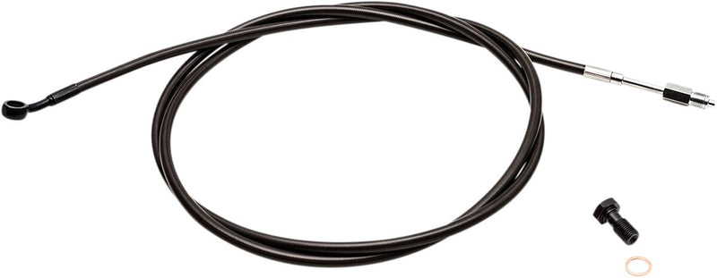 LA Choppers Hydraulic Clutch Line Smoke Stainless Steel