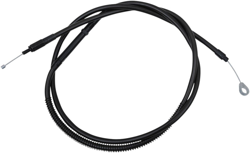 Midnight Braided Clutch Cable Softail Black Fitment Harley-Davidson