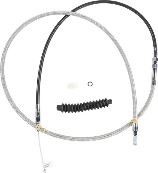 High-Efficiency Braided Stainless Steel Clutch Cable - Housing Length : 188 cm (74") Touring