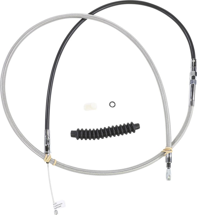 High-Efficiency Braided Stainless Steel Clutch Cable - Housing Length : 188 cm (74") Touring