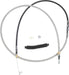 High-Efficiency Braided Stainless Steel Clutch Cable - Housing Length : 188 cm (74") Touring