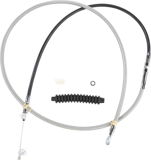 High-Efficiency Braided Stainless Steel Clutch Cable - Housing Length : 193 cm (76") Touring