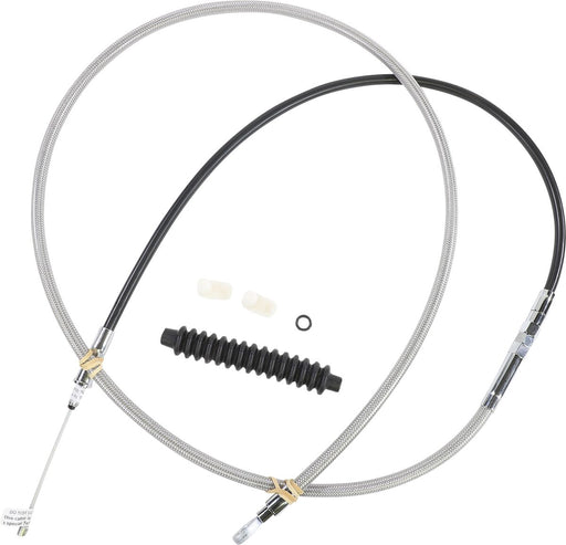 High-Efficiency Braided Stainless Steel Clutch Cable - Housing Length : 198 cm (78") Touring