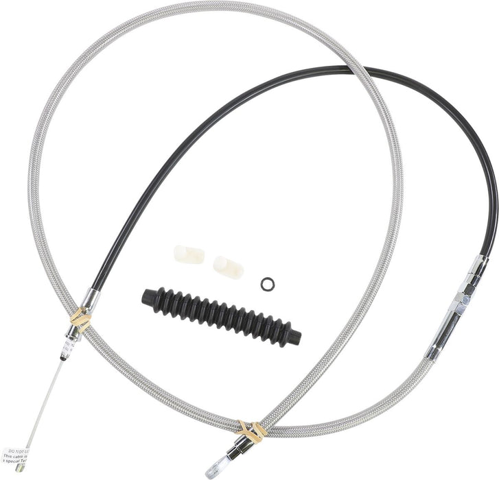 High-Efficiency Braided Stainless Steel Clutch Cable - Housing Length : 198 cm (78") Touring
