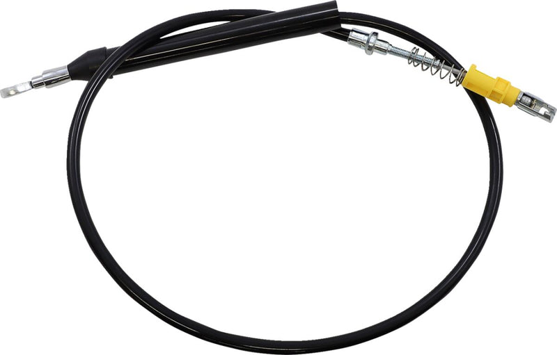 LA Choppers Black Vinyl Clutch Cable Alternate Length Braided