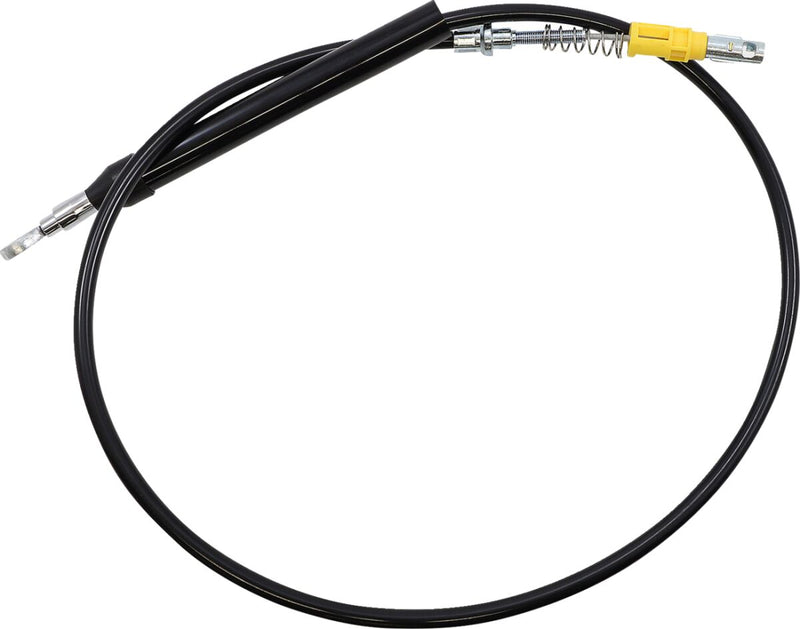 LA Choppers Black Vinyl Clutch Cable Alternate Length Braided