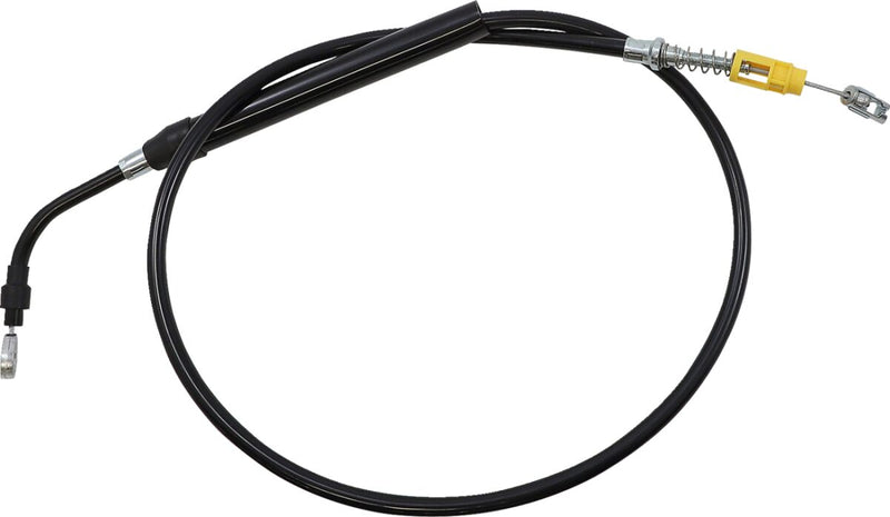 LA Choppers Black Vinyl Clutch Cable Braided #LA-8058C08B