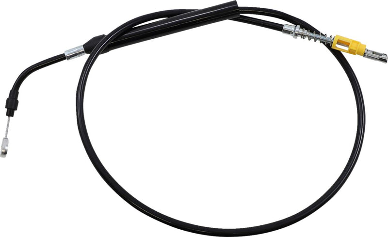 LA Choppers Black Vinyl Clutch Cable Alternate Length Braided
