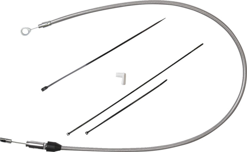Drag Specialties Quick Connect Clutch Cable Fits Harley-Davidson Dyna, Softail, Touring Models 2018-2024