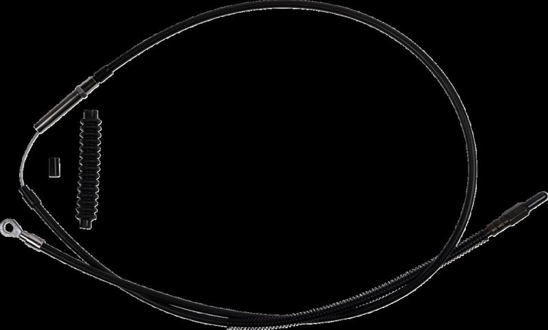 High-Efficiency Black Vinyl Clutch Cable