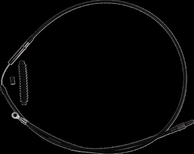High-Efficiency Black Vinyl Clutch Cable