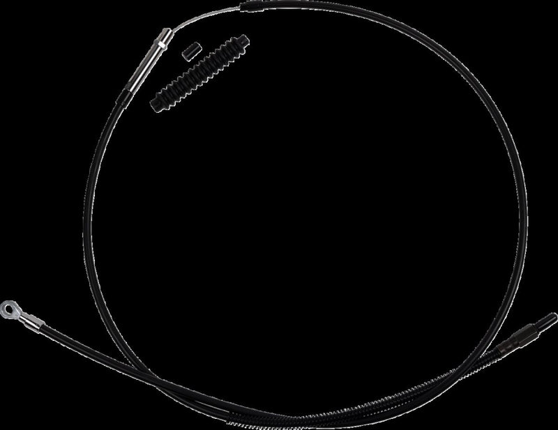 High-Efficiency Black Vinyl Clutch Cable