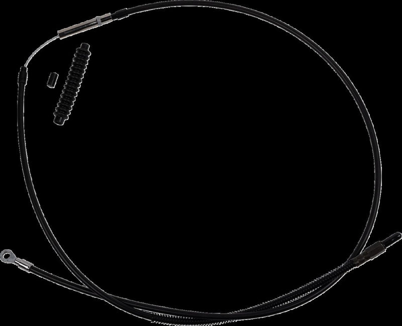 High-Efficiency Black Vinyl Clutch Cable