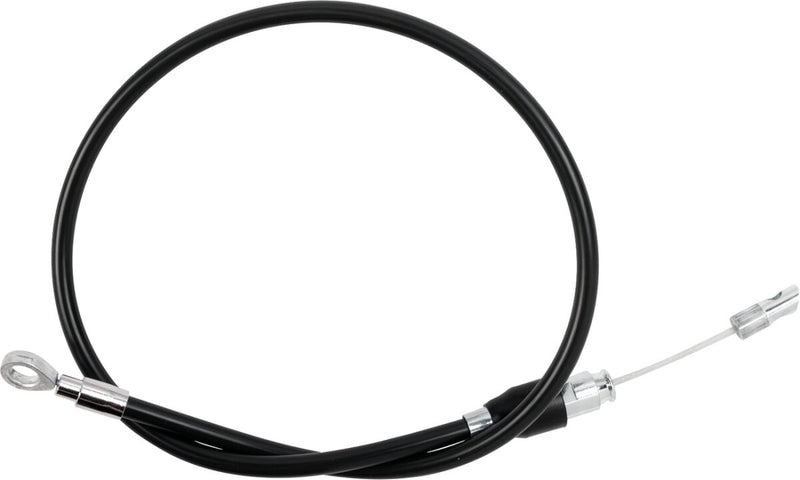 Drag Specialties Quick Connect Clutch Cable Fits Harley-Davidson Dyna, Softail Models 2018-2023 Black| Chrome #43234-2HE