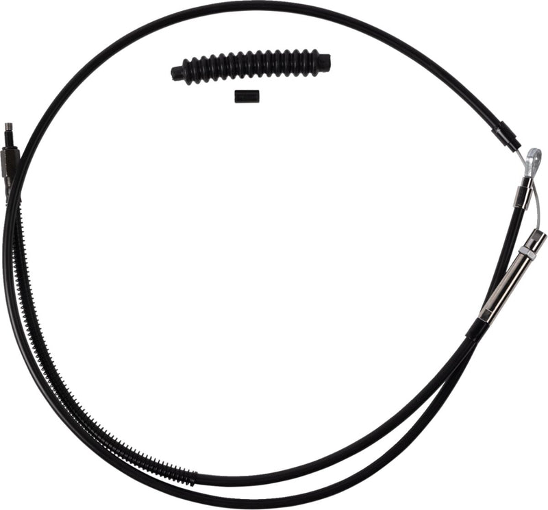 High-Efficiency Black Vinyl Clutch Cable