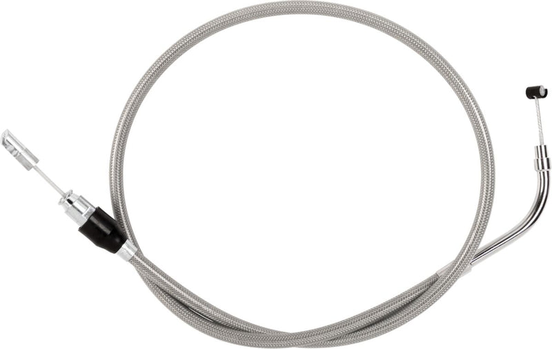 Drag Specialties Quick Connect Clutch Cable Fits Harley-Davidson Touring Models 2023-2024 Chrome #5323900HE