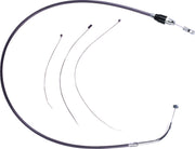 Drag Specialties Quick Connect Clutch Cable Fits Harley-Davidson Touring Models 2023-2024 Black| Chrome #4323904HE