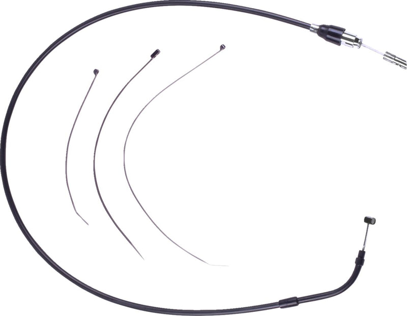Drag Specialties Quick Connect Clutch Cable Fits Harley-Davidson Touring Models 2023-2024 Black #6323904HE