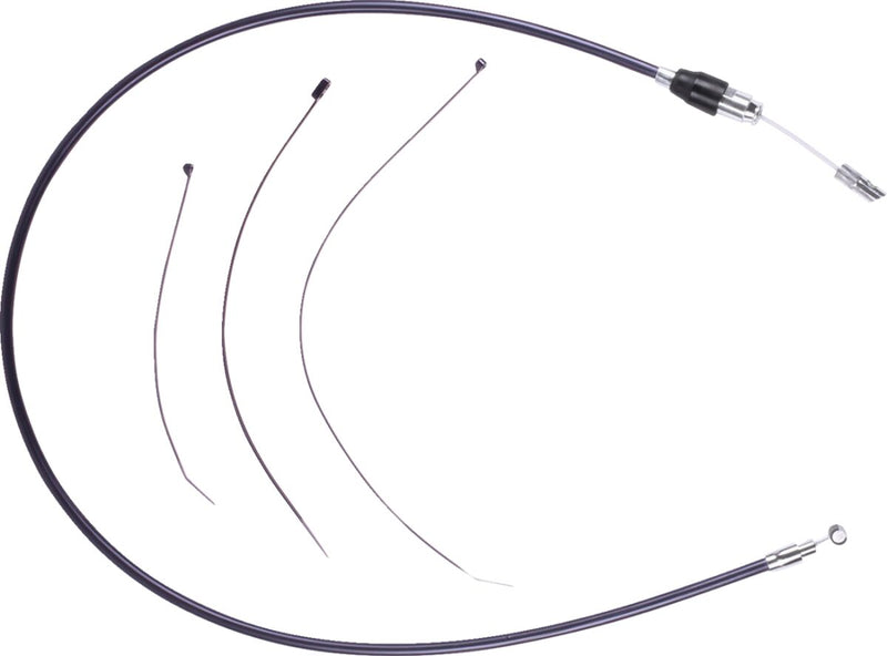 Drag Specialties Quick Connect Clutch Cable Fits Harley-Davidson Touring Models 2023-2024 Black| Chrome #4323802HE