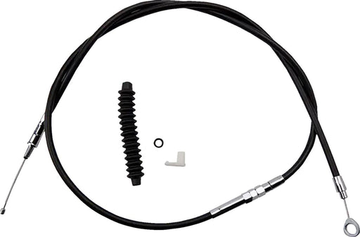 Drag Specialties High-Efficiency Black Vinyl Clutch Cable Fits Harley-Davidson Touring Models 2021-2024